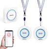 SINGCALL Tuya WiFi SOS Wireless Calling Caregiver Pager System Calling