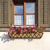 Y&M Window Boxes Horse Trough with Coconut Coir Liner, 30