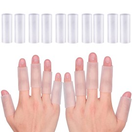 COMFORTIS 指サポーター 10個セット 指 親指 防水 保護 キャップ サポーター (Cタイプ)