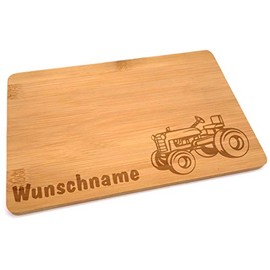 Samunshi Children's Breakfast Board with Motif