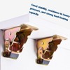 Color-Zinc Self Locking Foldable Hinges,Folding Table Leg Brackets,180 Degree Foldable