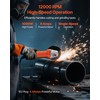 VEVOR Angle Grinder, 4-1/2" Electric Grinder Power Tool, 8Amps 12000RPM
