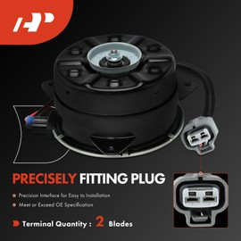 A-Premium Radiator Fan Motor Compatible with Lexus GS460 2008-2011, LS460 2009-2017, LS600h 2008-2016