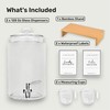 Large 1 Gallon Laundry Liquid Detergent Dispenser with Spigots and