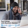 Bluetooth Beanie Hat, Gifts for Men Women with Wireless Bluetooth