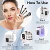 3 en 1 Cleaner de Cepillo de Maquillaje Eléctrico Solución
