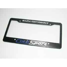 CORKSPORT License Plate Frame - Black (Gen-8-400)