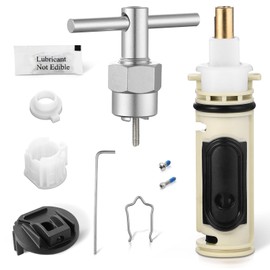 1222 replacement cartridge for One Handle Posi-Temp Shower Cartridge Replacement,Brass & Plastic,with removal tool