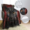 Rstick Black Panther Blanket Animal Art Fleece Blanket Soft Fuzzy
