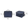 Linkidea Large Capacity Insulated 12 Can Lunch Cooler, Hard Shell