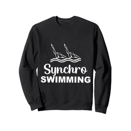Synchro Swimming Minimalist Sporty Team Sweatshirt