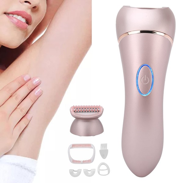 Hair Remover Epilator Electric Depilatory Wet Dry Dual Use Hair Removal Machine, Women's Precision Trimmers Hair Remover Body for Arms Legs Bikini