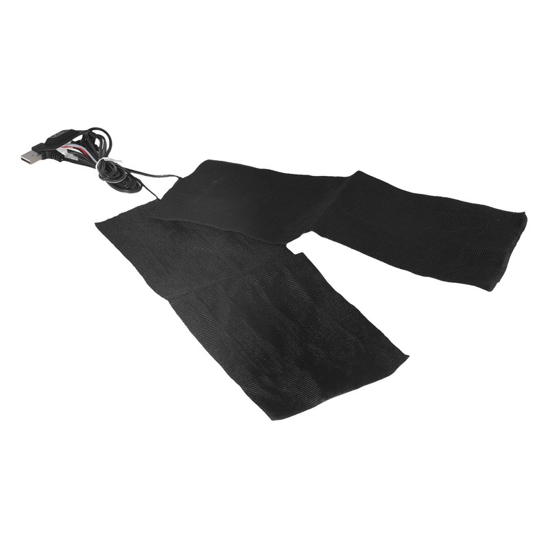 Electric Heating Pad 3 Temperature Adjustable 2pcs Cloth USB Clothing