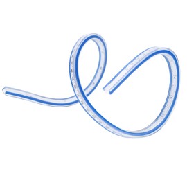 Flexible Curve Ruler Plastic Metric Scale Soft Measuring Tool Drawing Sewing Bendable Snake Tracing Craft Garment Cutting (60cm Snake Ruler)