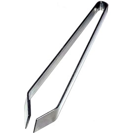 Fysell Brushed Stainless Steel Fish Bone Tongs - Slanted Head Bone Tweezers - Fish Tweezers for Precise Herringbone Removal - Rustproof & Dishwasher Safe Herringbone Tongs