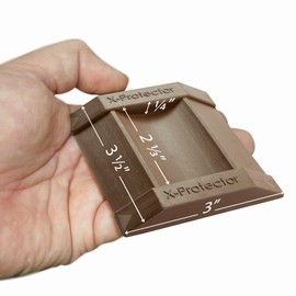 X-PROTECTOR Premium Furniture Cups 4 PCS. Rubber Caster Cups Furniture Coasters - Floor Protectors for All Floors & Wheels. Protect Your Floors & Stop Furniture with Ideal Bed Stoppers!