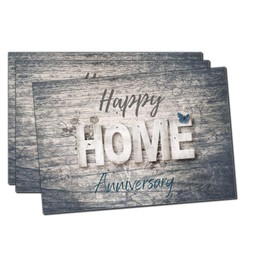 25 Happy Home Anniversary Realtor Chalk Cards, Bulk Real State Thank You Notes, Blank Greeting Home Postcards,Realtor Gifts Welcome Home Cards Vintage