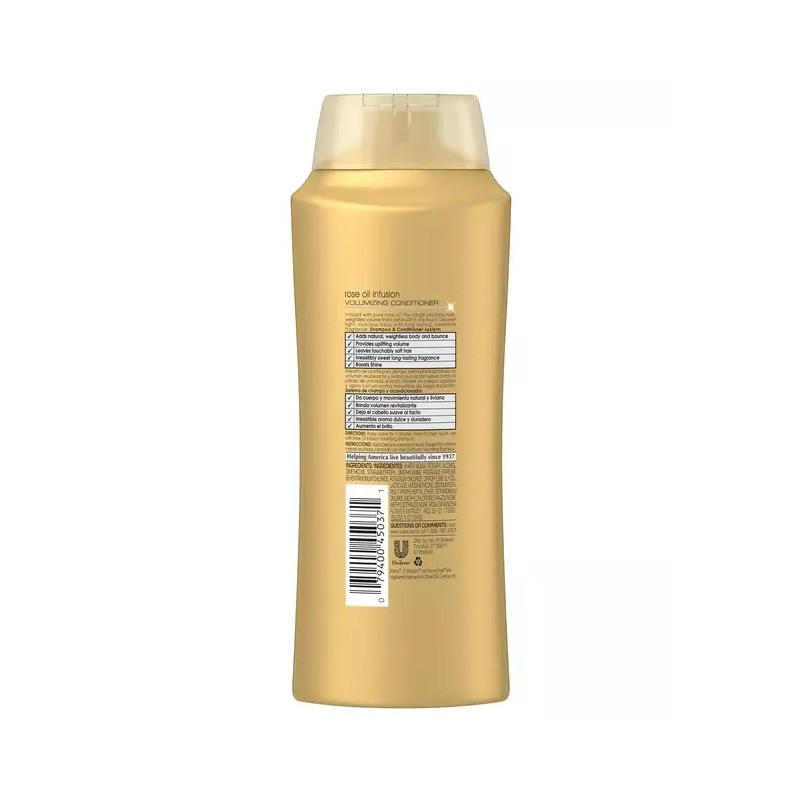 Suave Professionals Rose Oil Infusion Conditioner, Volumizing, 28 fl oz