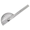 Stainless Steel Protractor, 0-180 Degree Goniometer Adjustable Arm Angle Gauges