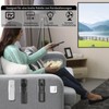 ZHTLTHZ 5 Packs Magnetic Holder Remote Control Holder Wall Universal