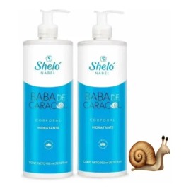 Crema Antiestrías Baba De Caracol Sheló Nabel 1.9l 2 Piezas