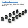 Spot Weld Cutter, Sheet Metal Hole Cutter, Punch Remover Panel
