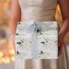 WRAPLULU Floral Wedding Wrapping Paper Roll - 17.5 Inches *