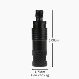 Steinn Pack of 4 Carp Fishing Pod Quick Release Connector Carp Fishing Rod Pod Bank Sticks and Bite Alarm Compatible Rod Pod