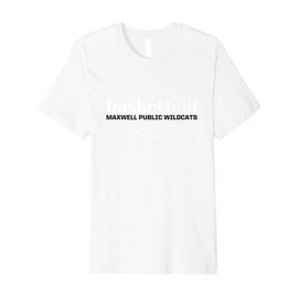 Maxwell Public Wildcats Basketball Premium T-Shirt