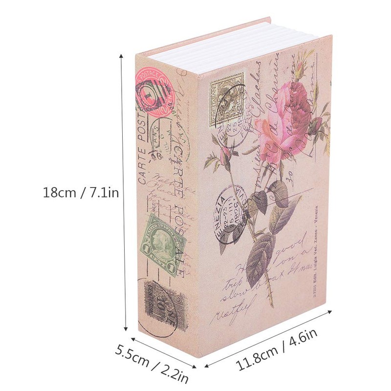 Richer-R Safe Box Dictionary Safe Dial Security Storage Box Creative