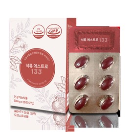Superfood K Pomegranate Estro 133 Contains all 3 types of estrogen nutrition for menopausal women, 30 tablets, 8 pcs / 슈퍼푸드케이 석류에스트로133 갱년기 여성 에스트로겐 영양 3종모두함유 30정, 8개