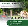 ALL-CARB Carburetor Replacement for Briggs Stratton 799866 Gold 6.25 6.75HP