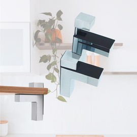 Shelf Brackets 2 Pack Wall Brackets for Organizing Bathrooms, Rooms, Studies and Everyday Supplies