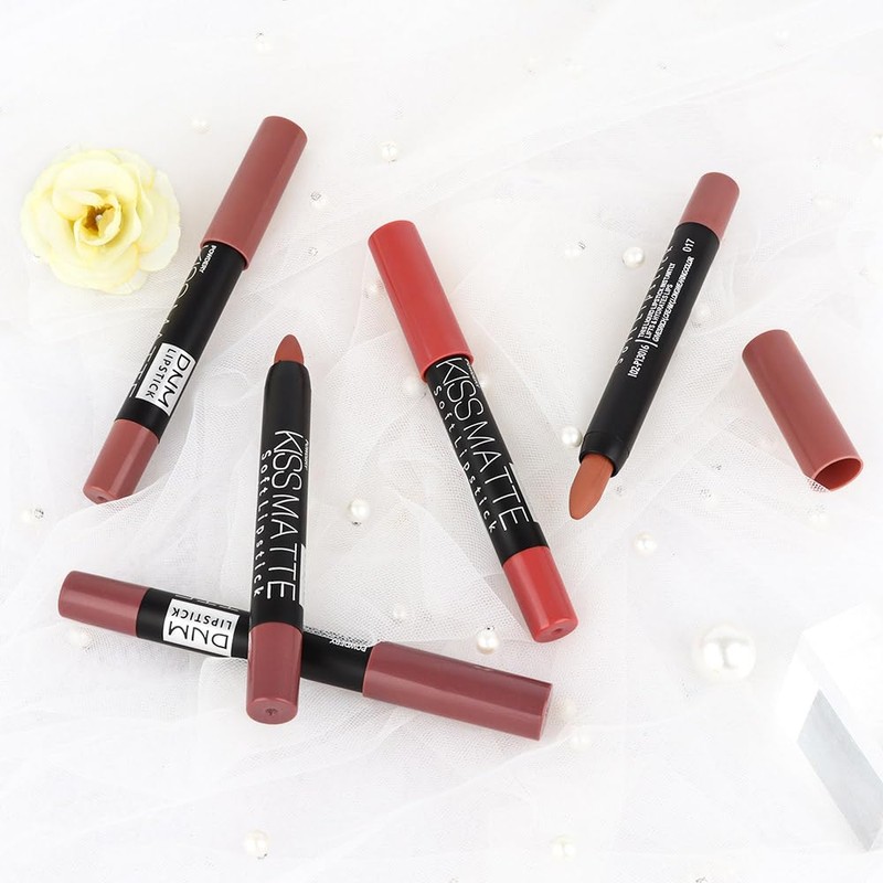 BINGBRUSH Smooth Longwear Lipstick Pack Set, Matte Color Stick Ultimate