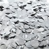 CC wonderland zone 50g Silver Metallic Shiny Round Confetti-Table Confetti