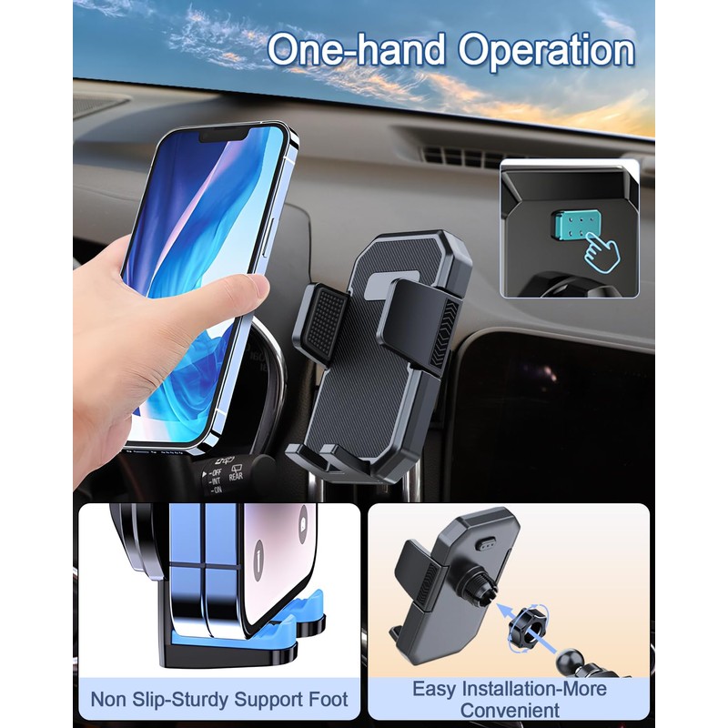 Car Phone Mount for 2023-2025 2026 Honda Accord Hybrid Sport