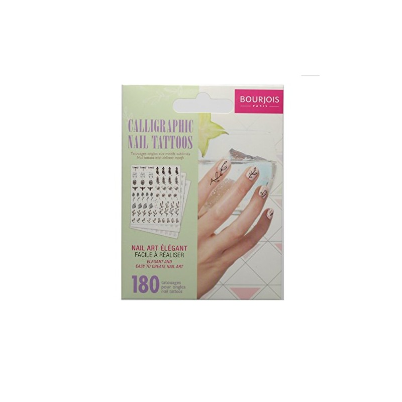 Bourjois Calligraphic Nail Tattoos 180 Nail Art Stickers