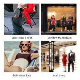 Mannequin Head PVC Inflatable Head for Hats Hairpieces Masks Wigs Clothing Stable Shop Window