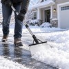 Heavy Duty Manganese Steel Ice Scraper Snow Shovel with Telescopic