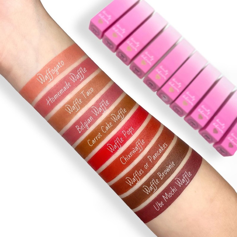 Beauty Bakerie Makeup Matte Lipstick, Long Lasting 24hr Wear Lip