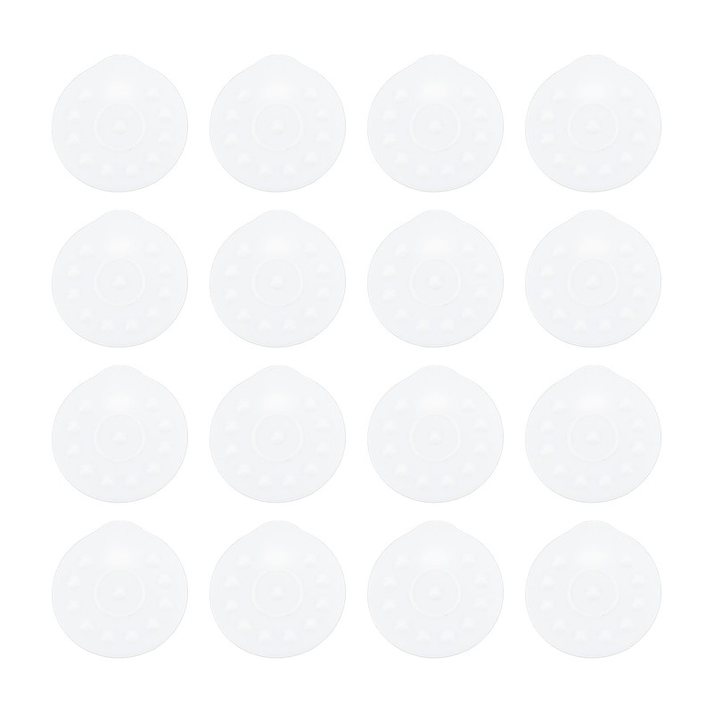 16pcs Breastpump Membrane Replacement Accessory Silicone Breastpump Diaphragm White