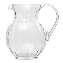 G.E.T. P-4090-PC-CL-EC Shatterproof Plastic Lemonade/Margarita Pitcher, 90 Fluid Ounce, Clear, Set of 1