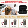 ICIMBI Case for Fluke 101/106/107 Handheld Digital Multimeter, EVA Drop-Resistant