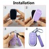 Yuebutor Key Fob Cover Case Compatible with Toyota RAV4 Prime