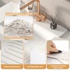 Volminex Diatomite Faucet Mat for Kitchen Sink, Stone Sink Splash