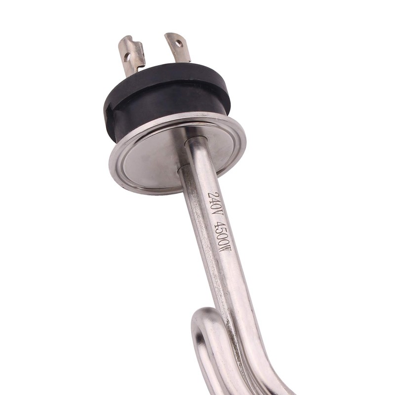 DERNORD 240V 4500W Tri-clamp Ripple Heating Element Stainless Steel Immersion