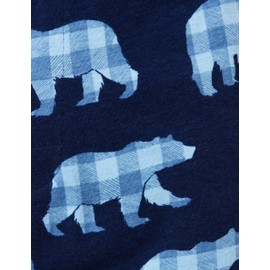 Hatley Men's Jersey Pajama Pants Bottom, Papa Bear, XX-Large