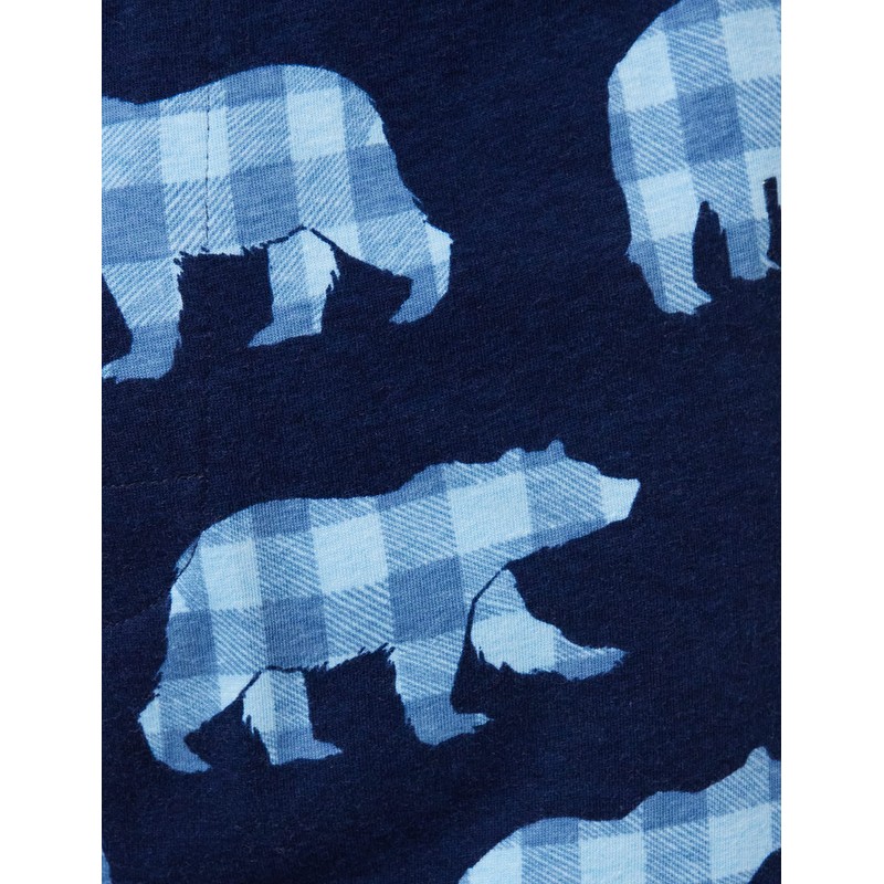 Hatley Men's Jersey Pajama Pants Bottom, Papa Bear, XX-Large