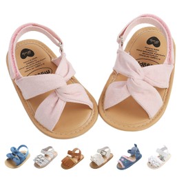 Sandalias de verano para bebés y niñas, zapatos de verano al aire última intervensión, zapatos para niñas, Rosa M2012, Infant 6-12 months nt 12cm