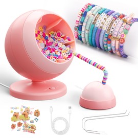 Aenebe Bead Spinner Kit,Electric Bead Spinner for Jewelry Making Clay Beads Spinner Bracelet Spinner and Necklace Making Machine